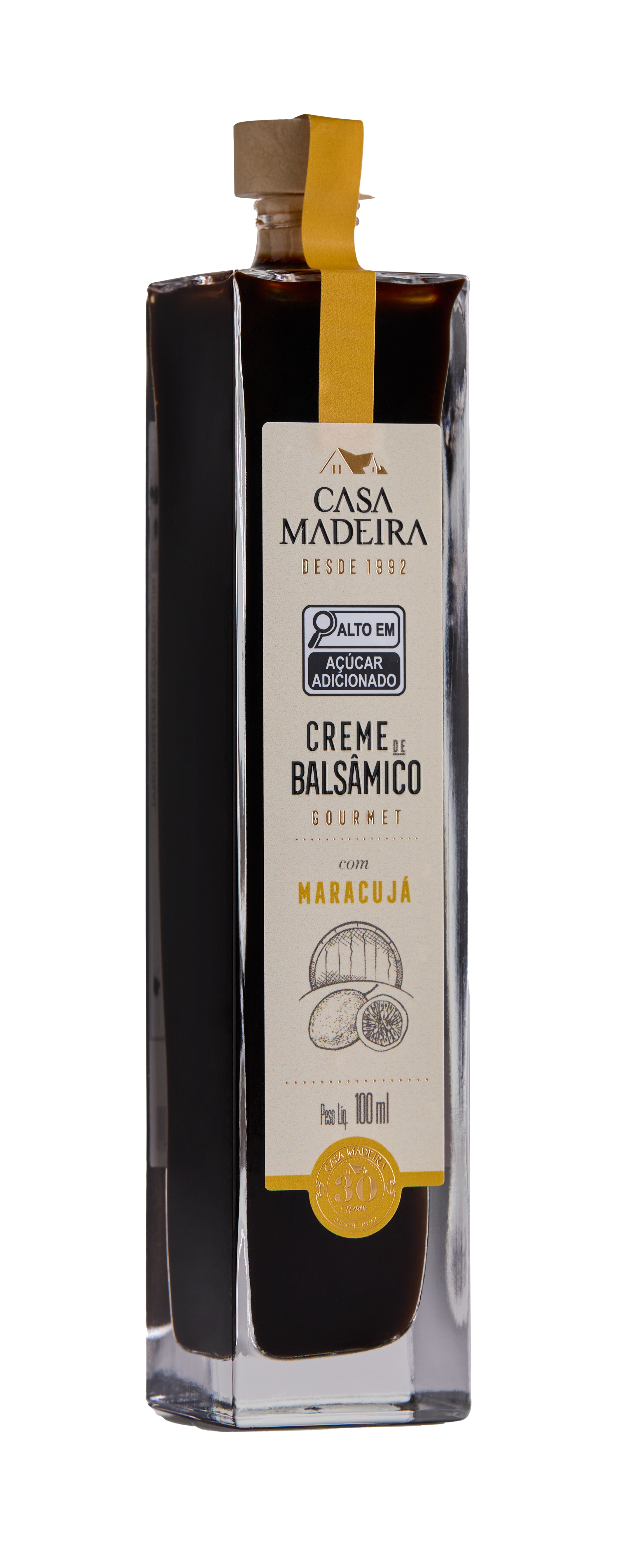 Creme de Balsâmico com Maracujá - Casa Madeira